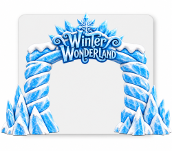 winter wonderland ice arch 12' x 14'