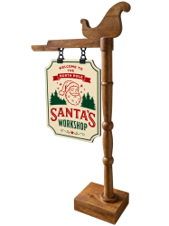 Santas20Workshop20Sign20Assembly 1792613897 Santa Stop Here Sign 5' tall